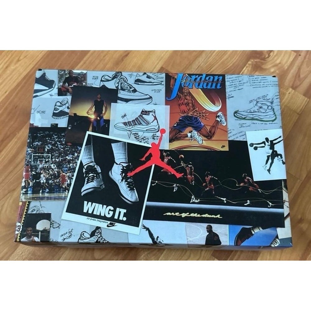 Air Jordan Retro empty shoe